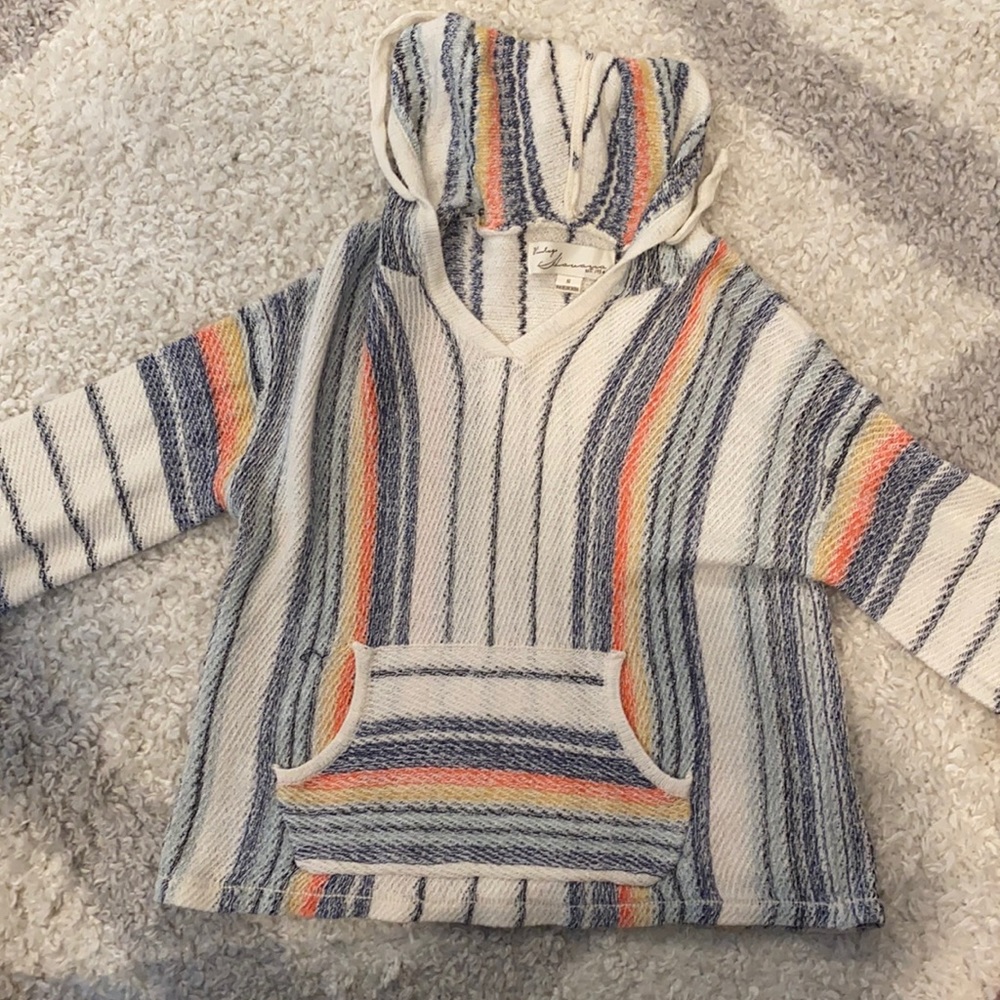 Beachy rainbow hoodie